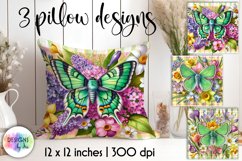 Butterfly with Spring Flowers PNG | Spring Floral Print Product Image 1