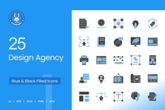 25 Design Agency Essentials Icons Product Image 1