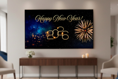 Animated Happy New Year Canva Template | Title Slide Product Image 10