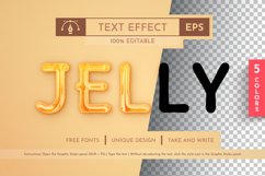 5 Jelly Editable Text Effects, Graphic Styles Product Image 1