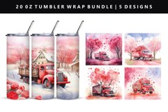 Truck 20oz Tumbler Wrap | Sublimation PNG Design Product Image 1