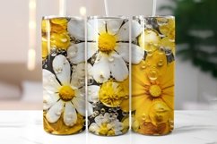 Elegant Floral Tumbler Wrap Bundle | Flowers In Epoxy Resin Product Image 19