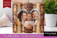 Animal Print Photo Tumbler PNG - Wild Animal Picture Tumbler Product Image 1