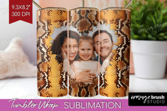 Animal Print Photo Tumbler PNG - Wild Animal Picture Tumbler Product Image 1