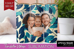 Eucalyptus Photo Tumbler PNG - Botanical Picture Tumbler Product Image 1
