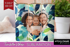 Eucalyptus Photo Tumbler PNG - Botanical Picture Tumbler Product Image 1