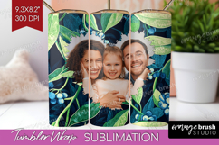 Eucalyptus Photo Tumbler PNG - Botanical Picture Tumbler Product Image 1