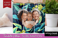 Eucalyptus Photo Tumbler PNG - Botanical Picture Tumbler Product Image 1