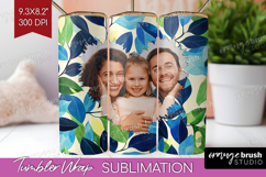Eucalyptus Photo Tumbler PNG - Botanical Picture Tumbler Product Image 1