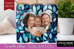Eucalyptus Photo Tumbler PNG - Botanical Picture Tumbler Product Image 1
