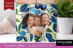 Eucalyptus Photo Tumbler PNG - Botanical Picture Tumbler Product Image 1