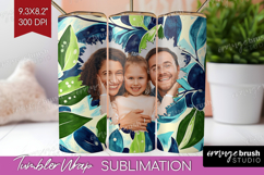 Eucalyptus Photo Tumbler PNG - Botanical Picture Tumbler Product Image 1