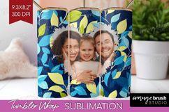Eucalyptus Photo Tumbler PNG - Botanical Picture Tumbler Product Image 1
