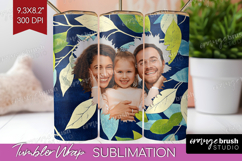 Eucalyptus Photo Tumbler PNG - Botanical Picture Tumbler Product Image 1
