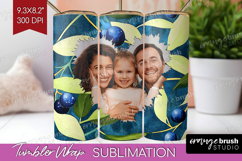 Eucalyptus Photo Tumbler PNG - Botanical Picture Tumbler Product Image 1