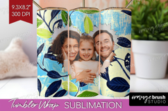 Eucalyptus Photo Tumbler PNG - Botanical Picture Tumbler Product Image 1
