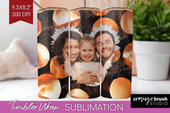 Rose Gold Photo Tumbler PNG - Abstract Picture Tumbler Wrap Product Image 1