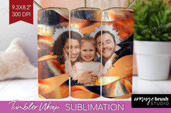Rose Gold Photo Tumbler PNG - Abstract Picture Tumbler Wrap Product Image 1