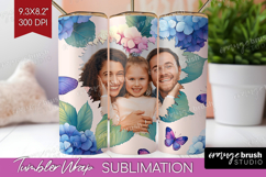 Floral Photo Tumbler PNG - Sping Flowers Picture Tumbler Product Image 1