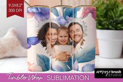 Floral Photo Tumbler PNG - Sping Flowers Picture Tumbler Product Image 1