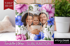 Spring Photo Tumbler PNG - Flowers Picture Tumbler Wrap Product Image 1