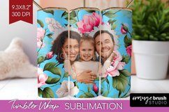 Spring Photo Tumbler PNG - Flowers Picture Tumbler Wrap Product Image 1