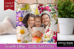 Spring Photo Tumbler PNG - Flowers Picture Tumbler Wrap Product Image 1
