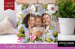 Spring Photo Tumbler PNG - Flowers Picture Tumbler Wrap Product Image 1