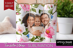Spring Photo Tumbler PNG - Flowers Picture Tumbler Wrap Product Image 1