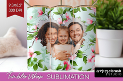 Spring Photo Tumbler PNG - Flowers Picture Tumbler Wrap Product Image 1
