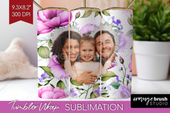 Spring Photo Tumbler PNG - Flowers Picture Tumbler Wrap Product Image 1
