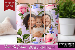 Spring Photo Tumbler PNG - Flowers Picture Tumbler Wrap Product Image 1