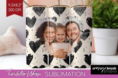 Valentines Day Photo Tumbler PNG - Heart Picture Tumbler Product Image 1