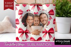 Valentines Day Photo Tumbler PNG - Heart Picture Tumbler Product Image 1