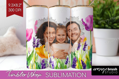 Wildflowers Photo Tumbler PNG - Summer Flowers Picture Wrap Product Image 1