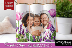 Wildflowers Photo Tumbler PNG - Summer Flowers Picture Wrap Product Image 1
