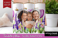 Wildflowers Photo Tumbler PNG - Summer Flowers Picture Wrap Product Image 1