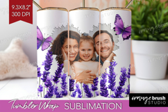 Wildflowers Photo Tumbler PNG - Summer Flowers Picture Wrap Product Image 1