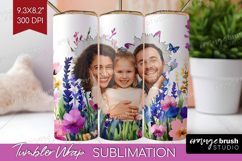 Wildflowers Photo Tumbler PNG - Summer Flowers Picture Wrap Product Image 1