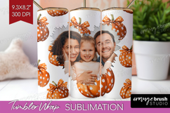 Pumpkun Photo Tumbler PNG - Fall Picture Tumbler Wrap Product Image 1
