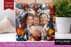Gem Texture Photo Tumbler PNG - Gemstone Picture Tumbler Product Image 1
