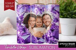 Gem Texture Photo Tumbler PNG - Gemstone Picture Tumbler Product Image 1