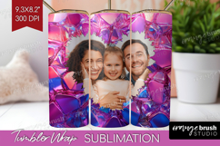 Gem Texture Photo Tumbler PNG - Gemstone Picture Tumbler Product Image 1
