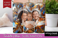Gem Texture Photo Tumbler PNG - Gemstone Picture Tumbler Product Image 1