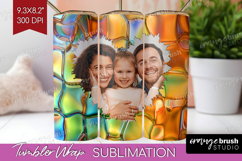 Gem Texture Photo Tumbler PNG - Gemstone Picture Tumbler Product Image 1