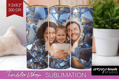 Gem Texture Photo Tumbler PNG - Gemstone Picture Tumbler Product Image 1