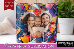 Gem Texture Photo Tumbler PNG - Gemstone Picture Tumbler Product Image 1