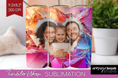 Gem Texture Photo Tumbler PNG - Gemstone Picture Tumbler Product Image 1