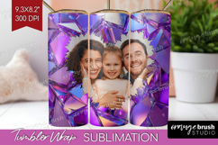Gem Texture Photo Tumbler PNG - Gemstone Picture Tumbler Product Image 1