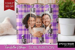 Halloween Photo Tumbler PNG - Spooky Picture Tumbler Wrap Product Image 1